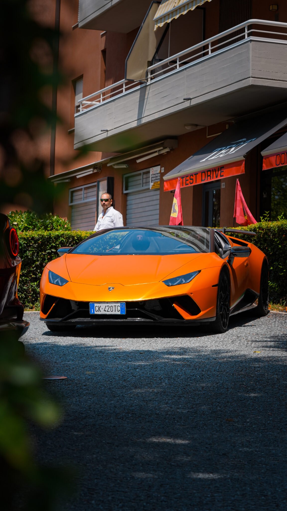 Lamborghini Test Arabası